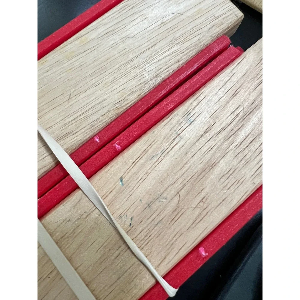 Brio Suspension Bridge Set Red Wooden Railway Track Expansion 4pc OS
